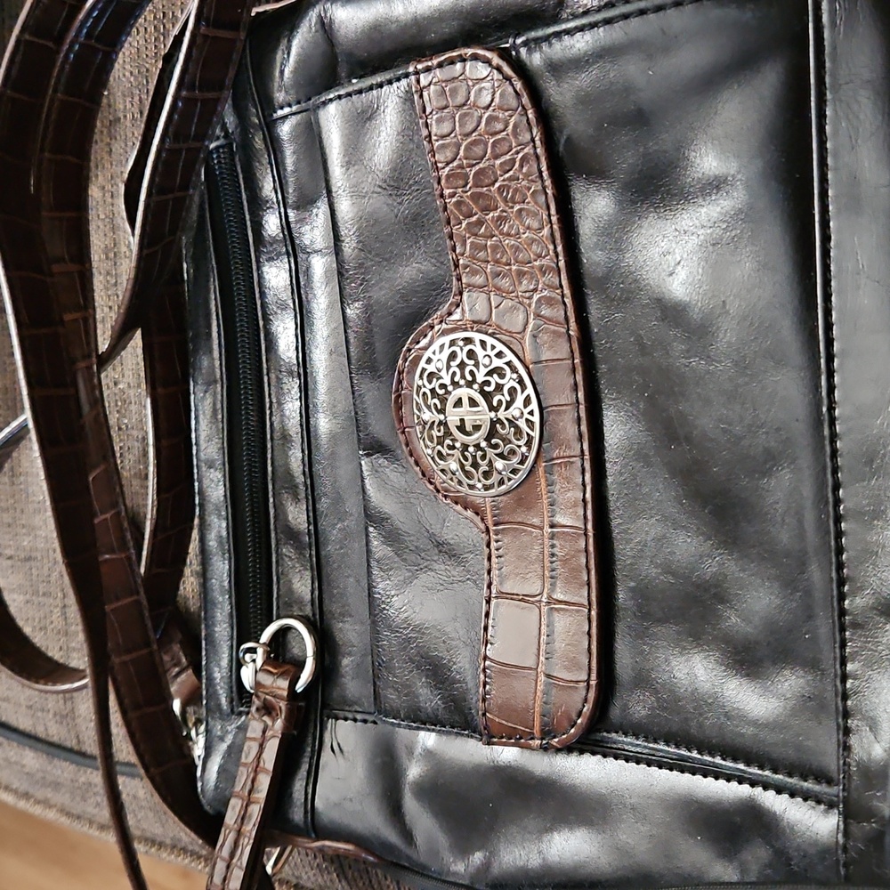 GIANI BERNINI Leather Crossbody Bag